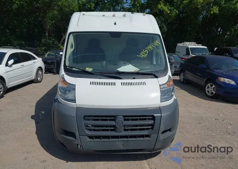 2018 Ram Promaster 1500 High Roof 136 Wb z USA, uszkodzony, nr VIN 3C6TRVBG8JE140422